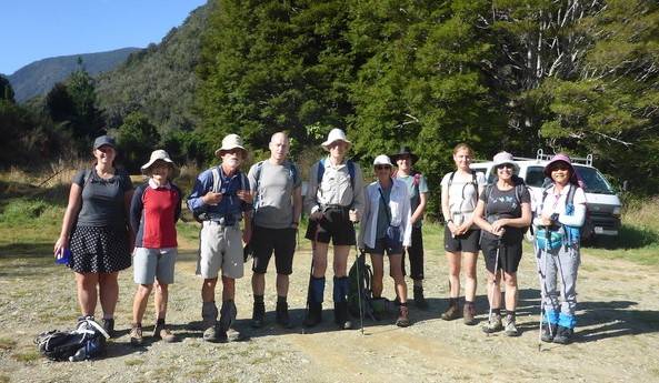 Wakamarina Tramping Group 1 March 2020 pic