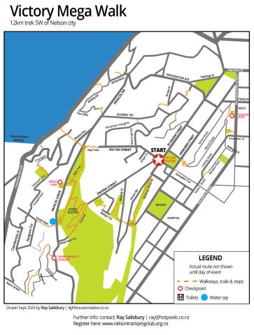 Victory megawalk general map